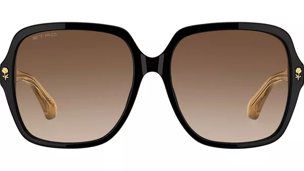 0064/F/S 71C 86 Occhiali da sole Nero Giallo
