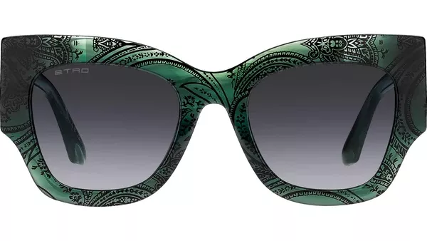0076/S JRI 9O Occhiali da sole Verde Marmo