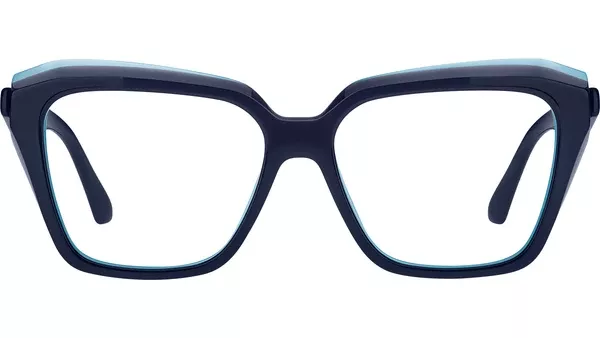 0097 ZX9 Occhiali da vista Blu Azzurro
