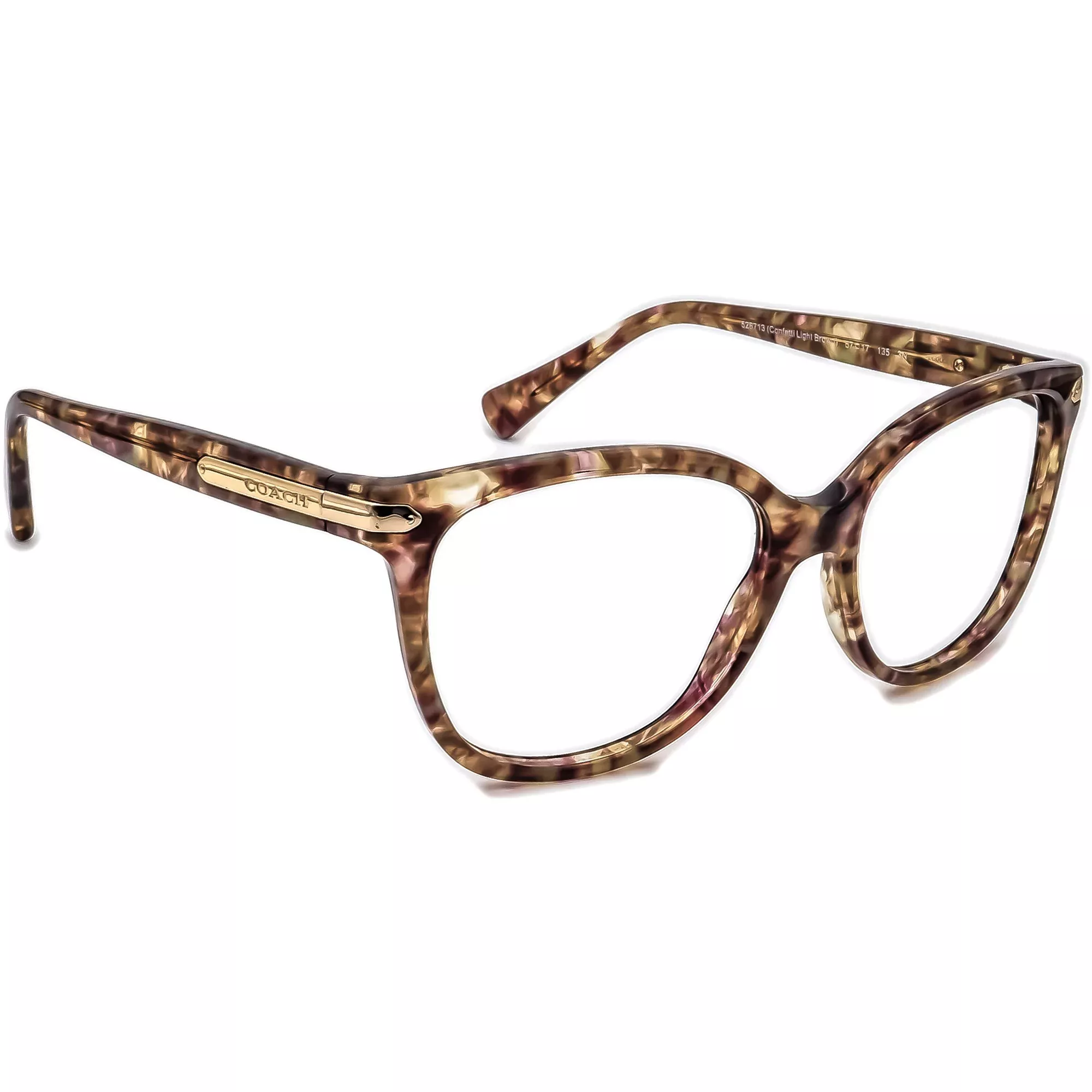 Coach HC 8132 (L109) 528713 Confetti Light Brown 57□17 135