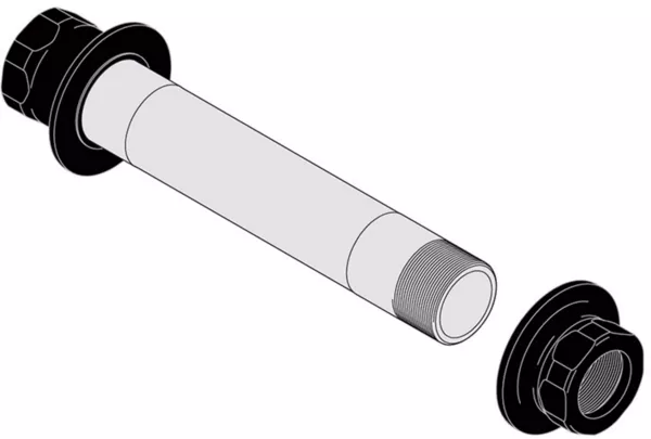ENVE CompositesINDR Axle & Endcap Kit, Front QR