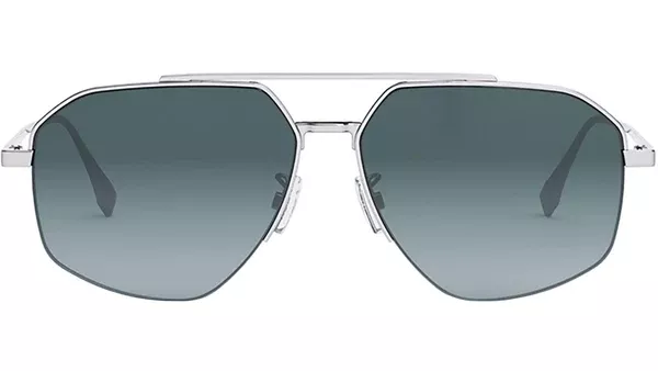 Fendi Travel Grey Pilot Sunglasses