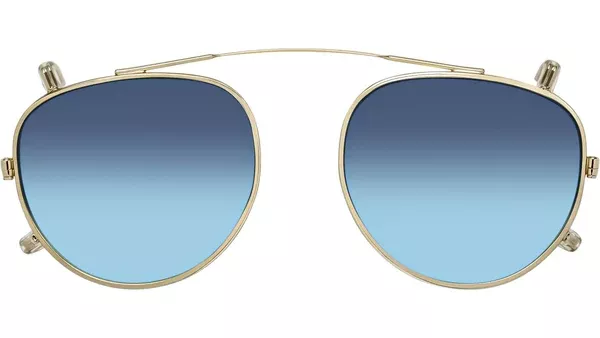 Maydela Clip Gold Denim Blue