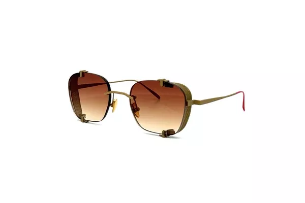 Vysen – Bei (Gold Matte Titanium | Light Brown Gradient)