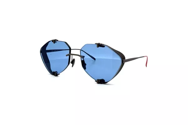Vysen – Khoid (Gun Metal Matte Titanium | Clear Blue)