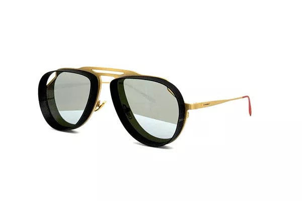 Vysen – Tom (Gold and Black Matte | Silver Mirror)